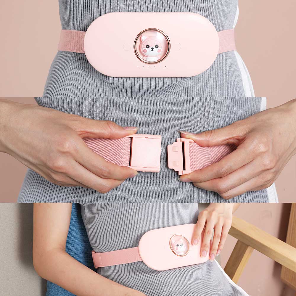 Women's heating massage hot compress belt