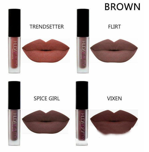 4 mini lip glaze sets